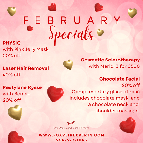 FOX VEIN & LASER EXPERTS SHARES THE LOVE THIS VALENTINE'S DAY WITH A  VARIETY OF HOLIDAY-THEMED SPECIALS | Press Release Distribution